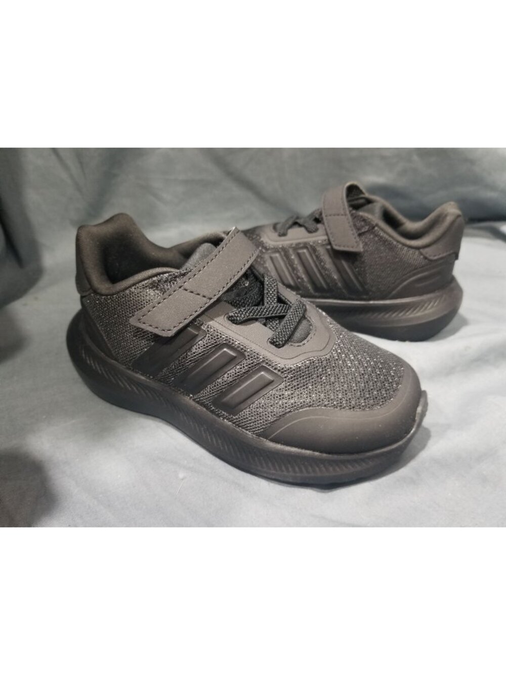 Adidas X_PLRPATH K (TD) Sneakers Mesh Black Carbon Toddler Size 8 NEW IN BOX!